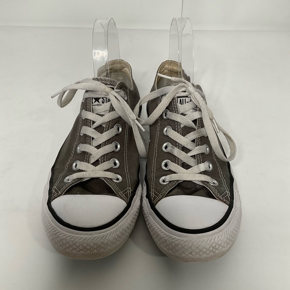Converse Chuck Taylor All Star Low Tops Dark Grey Sneakers Unisex M 7.5, W 9.5 - Picture 3 of 14